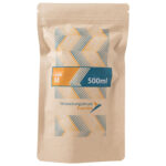 Standbodenbeutel braunes Kraftpapier 500ml