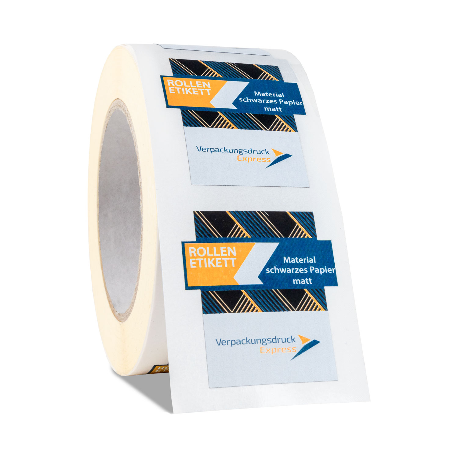 Produktfoto_Rollenetikett_Papier_schwarz_matt Rollenetiketten - schwarzes Papier matt – Bild 1